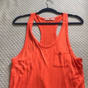 Alexander Wang racerback with pocket